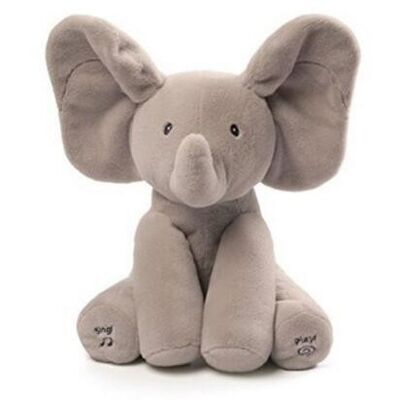 Geek Peek A Boo Music Plush Toys، Electronic Eleuffhant Elephant Toy