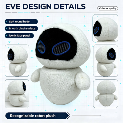 دمى ديزني بيكسار المحشوة من WALL‑E EVE