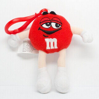 شخصية أفخم لعبة المفاتيح الأحمر M &amp; M حرف الحيوانات المحنطة