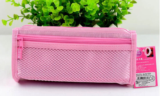 الأرجواني / الوردي ديزني الأميرة أفخم قلم رصاص حقيبة مع سستة لتعزيز الهدايا