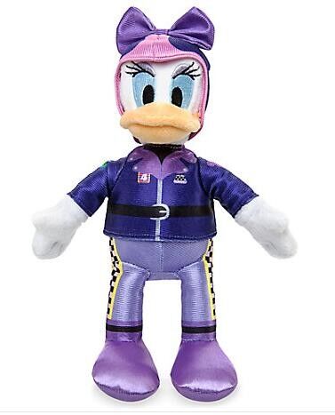 12 بوصة ديزني روادستر المتسابقين سيارات ديزي بطة محشوة الحيوان لمدة 3+ الأطفال